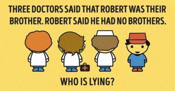  3-doctors-robert-brother-who-is-lying-puzzles