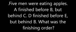 Five-Men-Eating-Apple-Order-Riddle