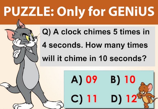 how-many-times-second-in-clock-riddle