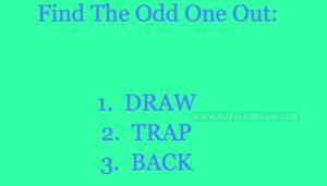 find-odd-one-out-draw-back-snip-trap