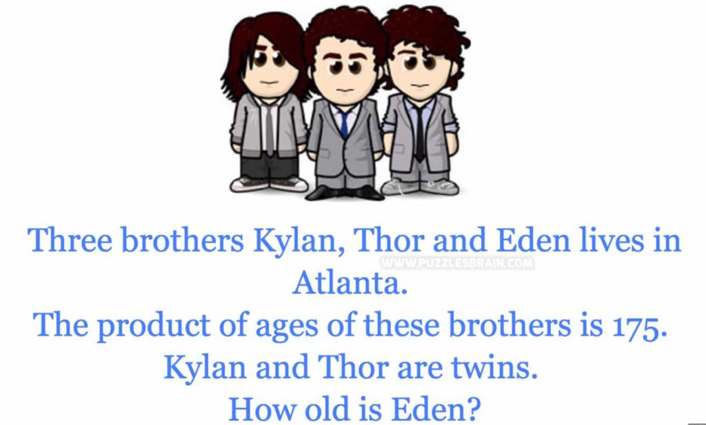 3 brothers twin age old eden
