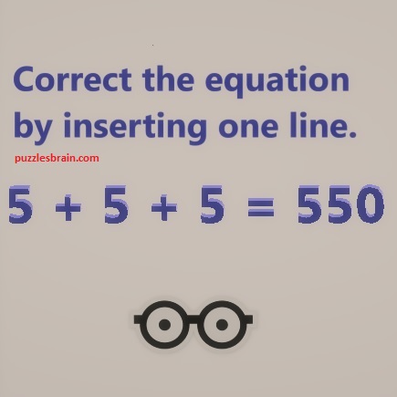 Correct The Equation Math Puzzle Puzzles Riddles And Brainteasers