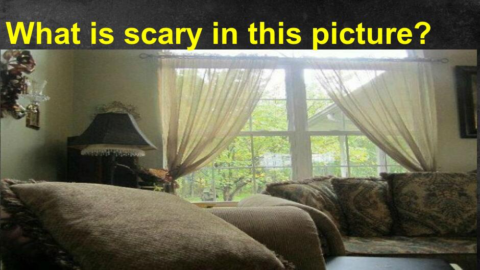 What is scary in this picture?