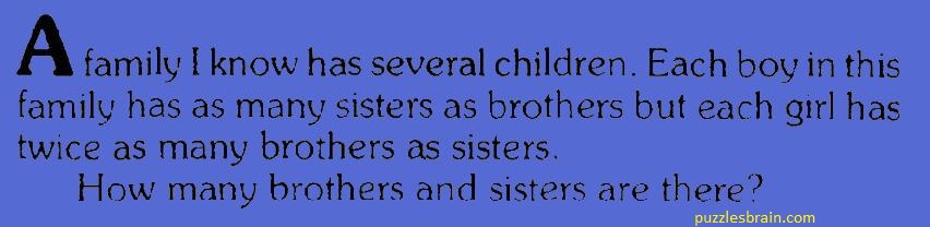 How many brothers and sisters?